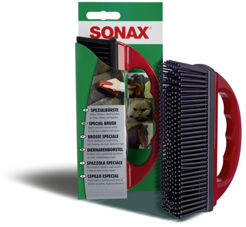 SONAX Spezialbürste zur Entfernung von Tierhaaren