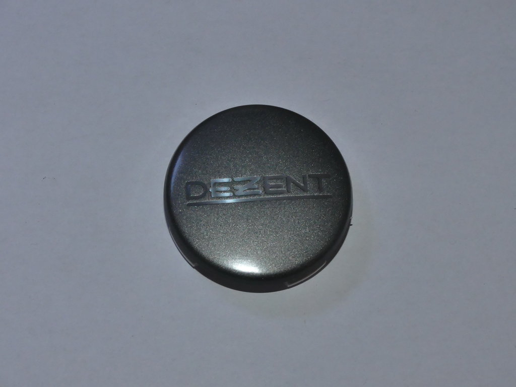 1 DEZENT Nabenkappe 57mm graphite