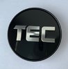 1 Nabenkappe TEC Z06M 60mm schwarz TEC silber