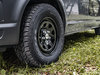 Dotz Dakar Dark black 7x16 ET35 - LK5/120 für VW T6.1 mit Nabenkappe und Radschrauben